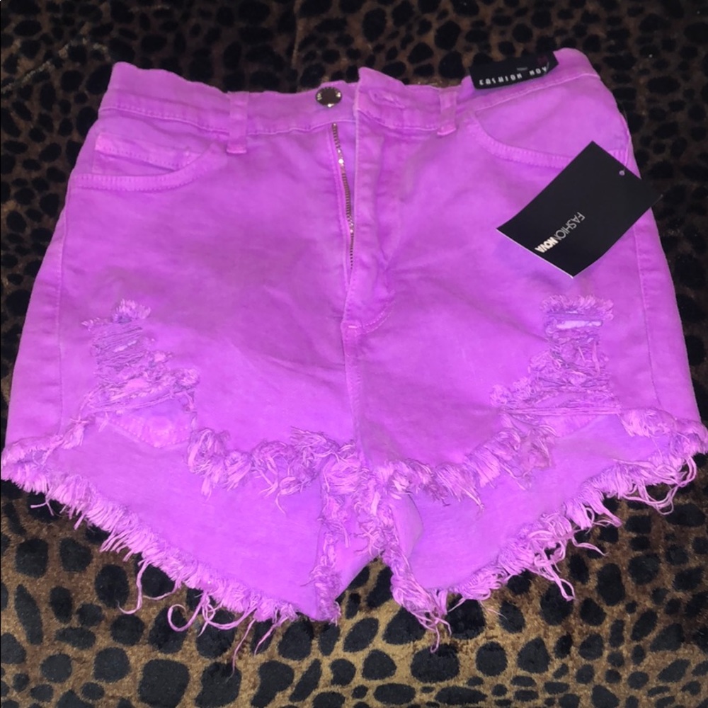 LAVENDER SHORTS 🍇